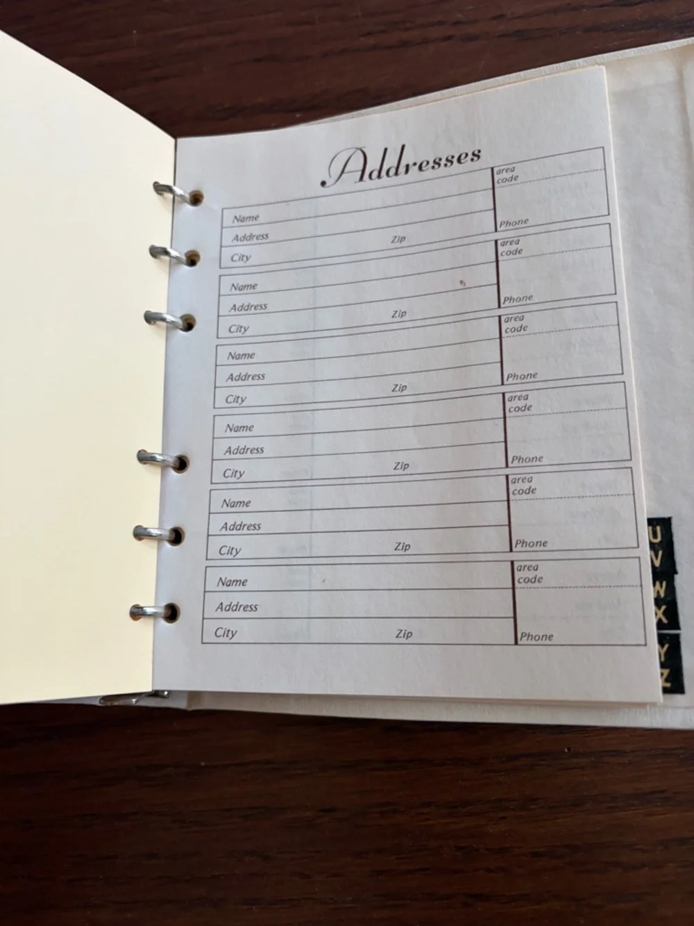 Vintage Current 1978 Address & Phone Number Book. Floral. Pastels. 6.5” x 5.5”